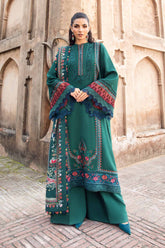 Maria.b - Winter 3PC Dhanak Embroidered Suit - kp3370